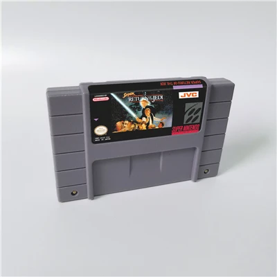 Super Star Wars Return of the Jedi - Action Game Card US Version English Language
Super Star Wars Return of the Jedi - Action Game Card US Version English Language