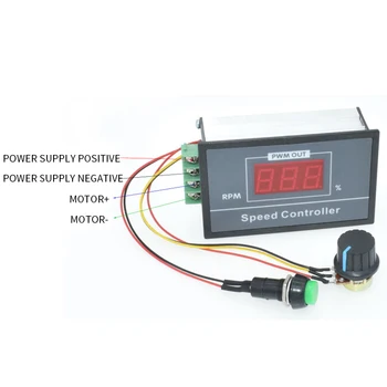DC Motor Speed Controller PWM DC Motor Speed Control Switch Digital LED Display Motor Speed Control Board Adjustable
DC Motor Speed Controller PWM DC Motor Speed Control Switch Digital LED Display Motor Speed Control Board Adjustable