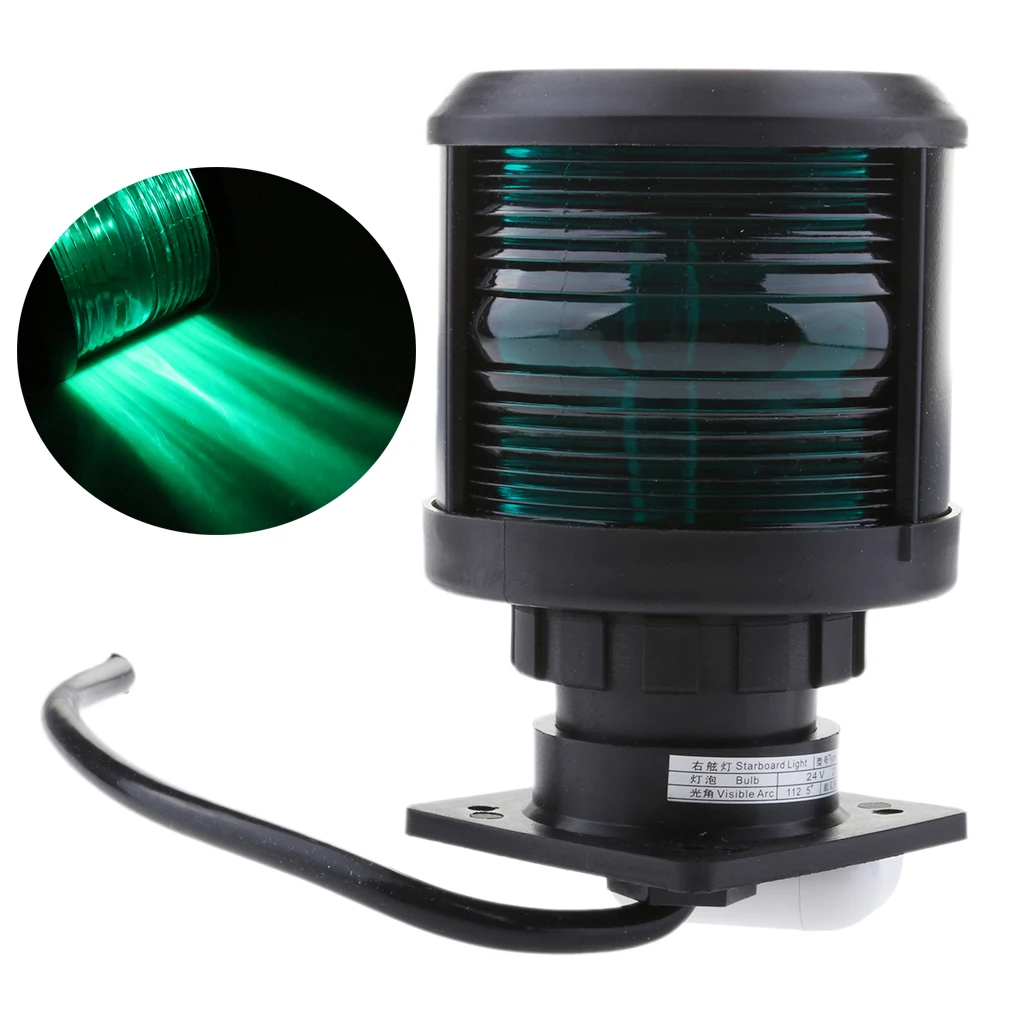 12/24V Green Starboard Navigation LED Lights Marine Boat Waterproof Light Right Side
12/24V Green Starboard Navigation LED Lights Marine Boat Waterproof Light Right Side