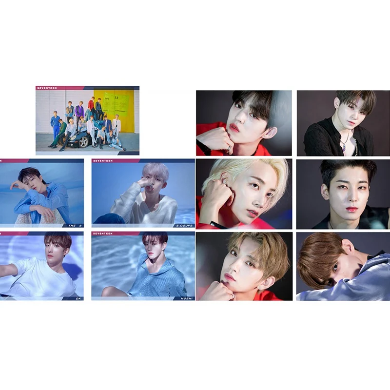 26 Pcs/set K-pop Seventeen HIT Photo Card Sticker The New Album Bus ID Card Sticker Photocard Sticker
26 Pcs/set K-pop Seventeen HIT Photo Card Sticker The New Album Bus ID Card Sticker Photocard Sticker