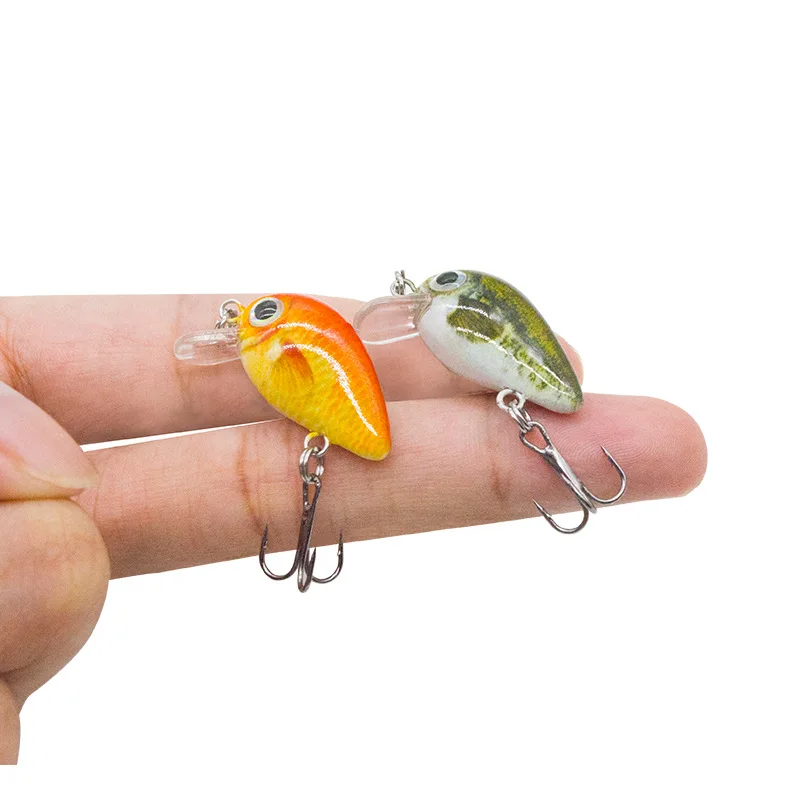 

2020 New 2.8cm 2g Mini minnow Swimming Hard Crankbait topwater Fishing Lures Lifelike Wobblers Peche Isca Artificial Bait tackle