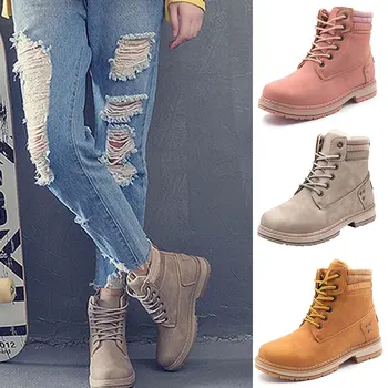Women High Top Boots Matte PU Leather Lace Up Warm Shoes for Spring Winter Plus Size Fur Lined Casual Walking Shoes
Women High Top Boots Matte PU Leather Lace Up Warm Shoes for Spring Winter Plus Size Fur Lined Casual Walking Shoes