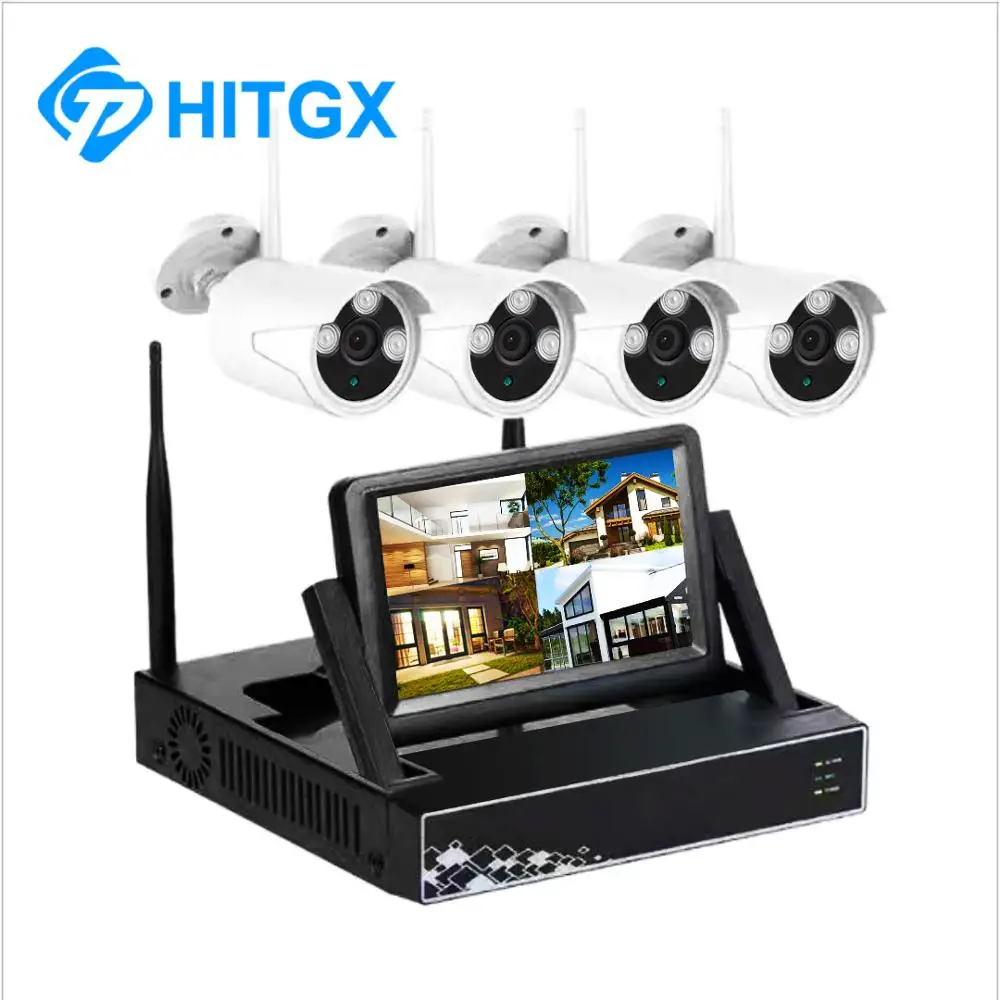 1080P Built-in Display Wireless Monitoring Surveillance CCTV Camera Kit 2MP HD Home Shops WiFi Security Camera Set
1080P Built-in Display Wireless Monitoring Surveillance CCTV Camera Kit 2MP HD Home Shops WiFi Security Camera Set
