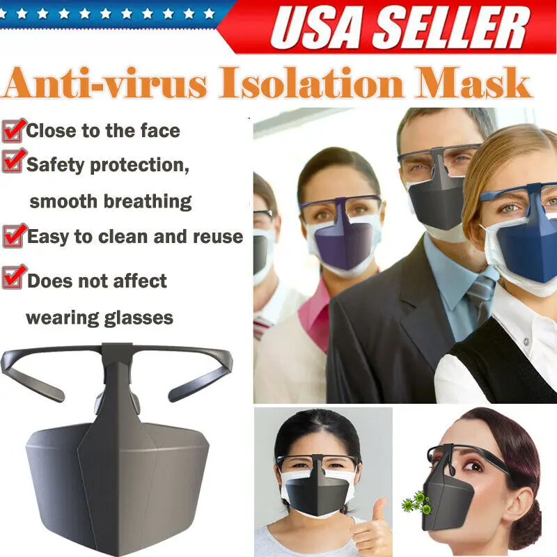 Reusable Functional Healthy Mask Outdoor Isolation Mask Protection Fully Sealed Breathing Apparatus Mask Security Protection
Reusable Functional Healthy Mask Outdoor Isolation Mask Protection Fully Sealed Breathing Apparatus Mask Security Protection