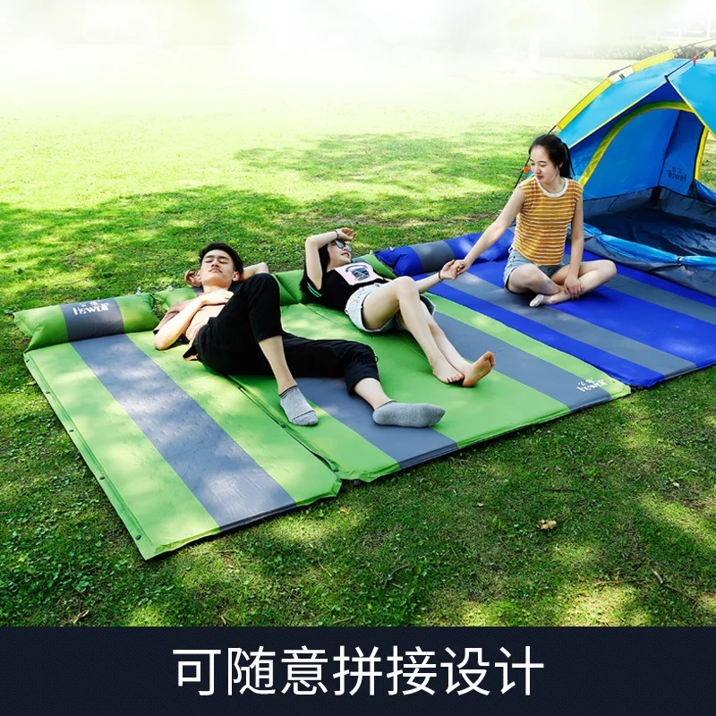 Wholesale Outdoor Automatic Inflatable Pad Camping Supplies 3cm Memory Sponge Pad Moistureproof Splicing Inflatable Camping Mat
Wholesale Outdoor Automatic Inflatable Pad Camping Supplies 3cm Memory Sponge Pad Moistureproof Splicing Inflatable Camping Mat