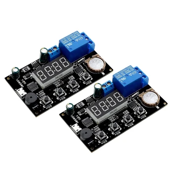 2Pc VHM-018 DC 5V Real Time Timing Delay Timer Relay Module Switch Control Clock Synchronization Multiple Mode Control
2Pc VHM-018 DC 5V Real Time Timing Delay Timer Relay Module Switch Control Clock Synchronization Multiple Mode Control