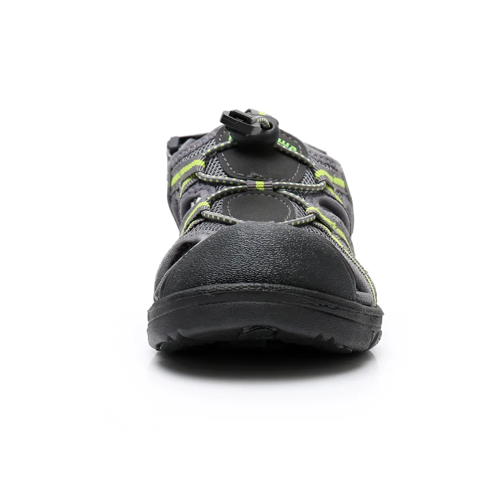 Apakowa Ankle Unisex Kids Boys Sandals Hollow Breathable Toddler Sandals Hook&Loop Sport Summer Girl Sandals Childrens Shoes