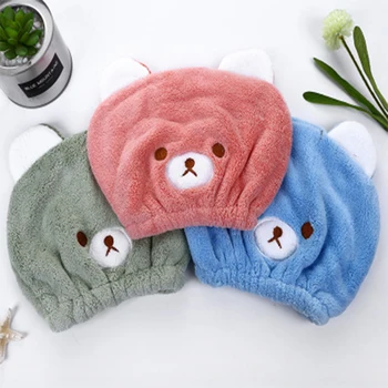 Children Towels Cute Animal Baby Embroidery Super Absorbent Dry Hair Cap Kids Cutes Cartoon Drying Ultra Soft Cotton Hair Towels
Children Towels Cute Animal Baby Embroidery Super Absorbent Dry Hair Cap Kids Cutes Cartoon Drying Ultra Soft Cotton Hair Towels