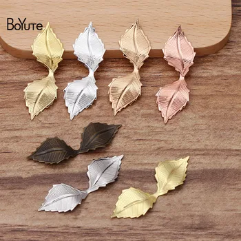BoYuTe (50 Pieces/Lot) 9*43MM Metal Brass Stamping Leaf Materials Diy Hand Made Jewelry Findings Components 
BoYuTe (50 Pieces/Lot) 9*43MM Metal Brass Stamping Leaf Materials Diy Hand Made Jewelry Findings Components