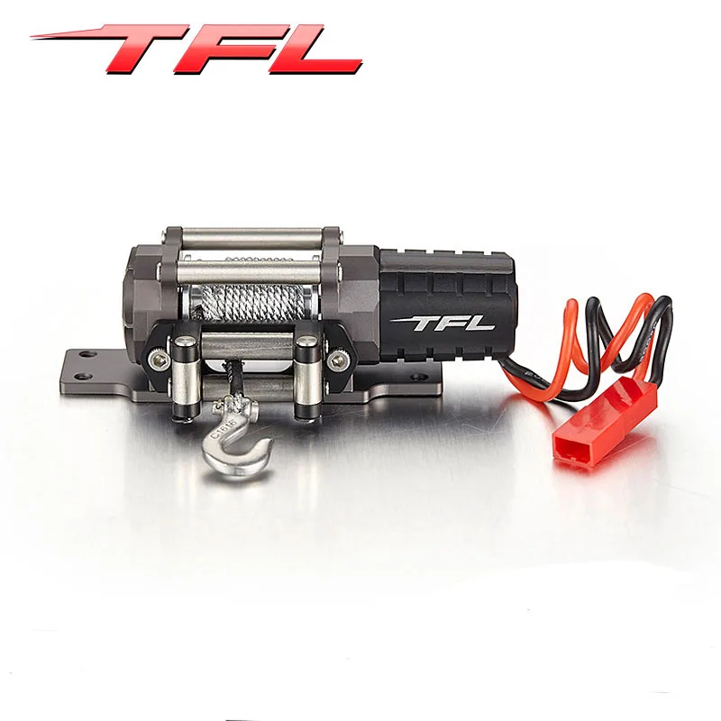 TFL RC Scale 1/10 Electric Winch With Single Motor Alumiunm Alloy For RC Rock Crawler C1616-02
TFL RC Scale 1/10 Electric Winch With Single Motor Alumiunm Alloy For RC Rock Crawler C1616-02