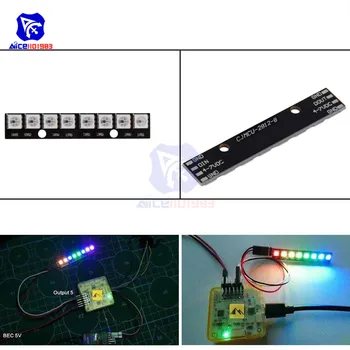 diymore 8 Bits WS2812 5050 RGB LEDs Light Built-in Full Color-Driven Development Board 4Pin LED / 6Pin LED for Arduino
diymore 8 Bits WS2812 5050 RGB LEDs Light Built-in Full Color-Driven Development Board 4Pin LED / 6Pin LED for Arduino