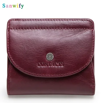 Women's Purse Genuine Cow Leather Wallets Multi-function Small Card Holder Short Generation Money Bag Women Wallet
Women's Purse Genuine Cow Leather Wallets Multi-function Small Card Holder Short Generation Money Bag Women Wallet