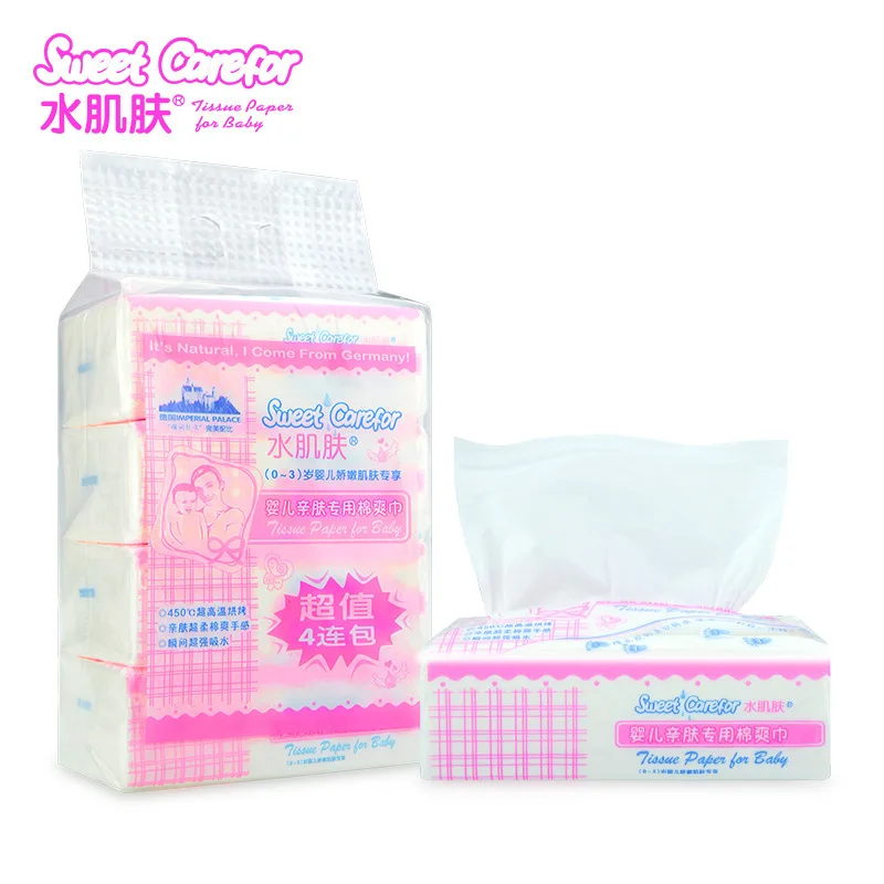 Water Skin Infant with Cool Cotton Towel Paper Towel (4 with Package) Pure Wood Pulp Infant with Paper Extraction
Water Skin Infant with Cool Cotton Towel Paper Towel (4 with Package) Pure Wood Pulp Infant with Paper Extraction