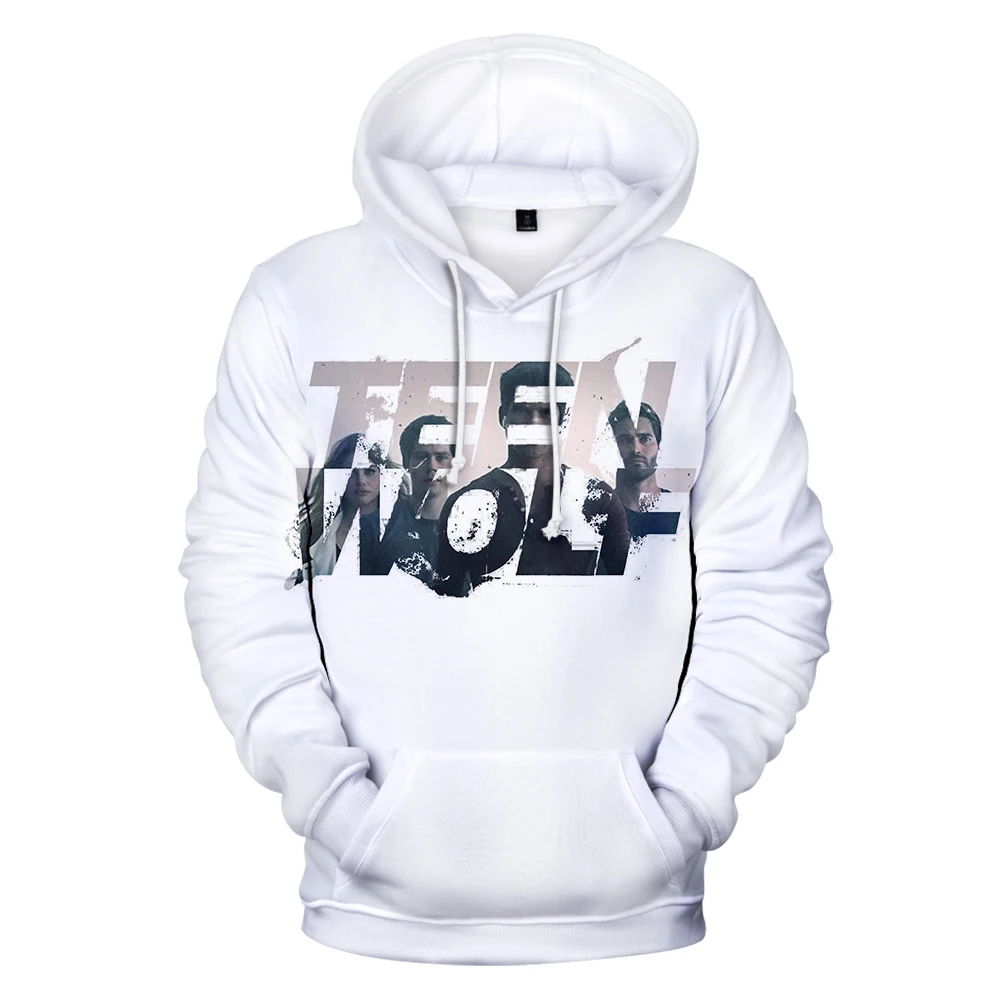 ТВ серии прочный Чехол TEEN WOLF толстовки для мужчин женщин 3D Толстовка с принтом