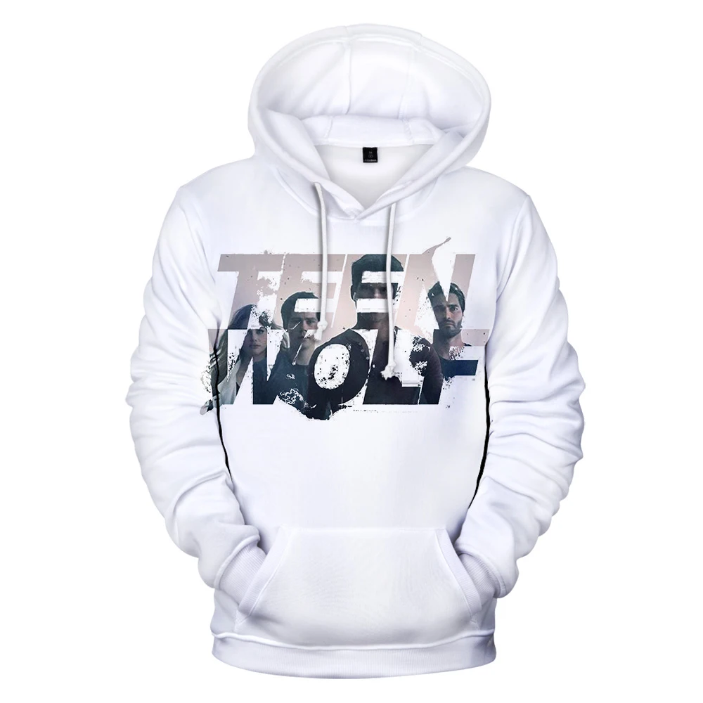 

TV series TEEN WOLF Hoodies Men Women 3D Printed sweatshirt Scott McCall Fashion Hoodie Stiles Stilinski Casual Hip Hop Outwear