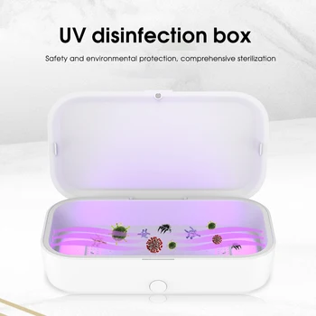 KEBIDU Multifunctional Sterilizing Box UV Sterilization Wireless Charger Mobile Phone Disinfection Cosmetics
KEBIDU Multifunctional Sterilizing Box UV Sterilization Wireless Charger Mobile Phone Disinfection Cosmetics