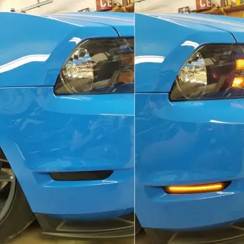 2Pcs Front Side Marker Lamps Amber LED Light For Ford Mustang Front Bumper 10-14
2Pcs Front Side Marker Lamps Amber LED Light For Ford Mustang Front Bumper 10-14