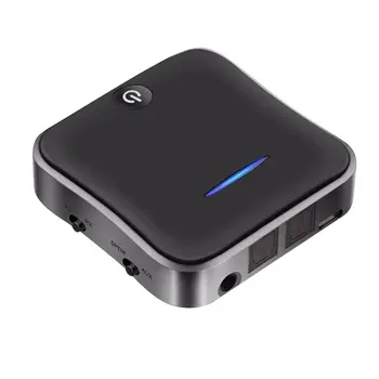 2IN 1 BT 5.0 Audio Transmitter Receiver Aptx HD Adapter Optical Toslink/3.5mm AUX/SPDIF for Car TV Headphones
2IN 1 BT 5.0 Audio Transmitter Receiver Aptx HD Adapter Optical Toslink/3.5mm AUX/SPDIF for Car TV Headphones