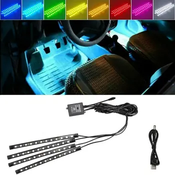 Interior Strip Bar Remote Light Voice Ir Control Rgb 4in1 Car Parking Signal Automobiles Lamps Drl Car Styling
Interior Strip Bar Remote Light Voice Ir Control Rgb 4in1 Car Parking Signal Automobiles Lamps Drl Car Styling