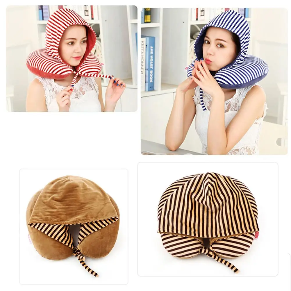 Cute Cartoon Animal U-shaped Hooded Travel Pillow Hoodie Neck Support Cushion with Hat for Sleeping
Cute Cartoon Animal U-shaped Hooded Travel Pillow Hoodie Neck Support Cushion with Hat for Sleeping