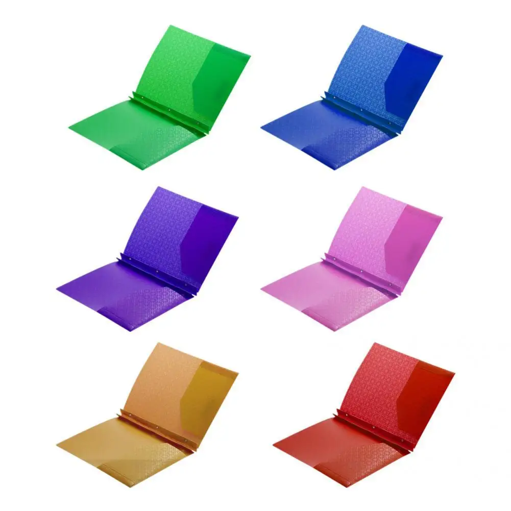Long Lasting 6Pcs/Bag Unique Double Bag Anti-aging Document Folder Multicolor Document Folder Wide Application for Work
Long Lasting 6Pcs/Bag Unique Double Bag Anti-aging Document Folder Multicolor Document Folder Wide Application for Work
