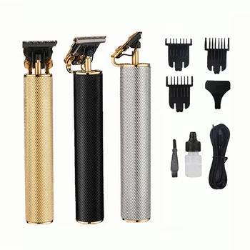 Hair Trimmer USB Rechargeable Electric Hair Clipper kit professional barbershop Cordless 0mm t-blade baldheaded outliner men 
Hair Trimmer USB Rechargeable Electric Hair Clipper kit professional barbershop Cordless 0mm t-blade baldheaded outliner men