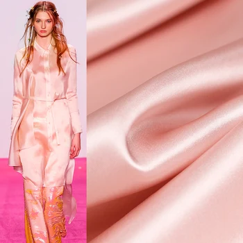 100x148cm Pink Color Wrinkle Resistance Acetate Satin Fabric Woman Spring and Summer Dress Blouse Sleepwear DIY Sewing 
100x148cm Pink Color Wrinkle Resistance Acetate Satin Fabric Woman Spring and Summer Dress Blouse Sleepwear DIY Sewing