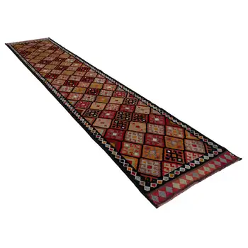 89x437 Cm Black Handmade Boho Runner Rugs-3x14 Ft
89x437 Cm Black Handmade Boho Runner Rugs-3x14 Ft