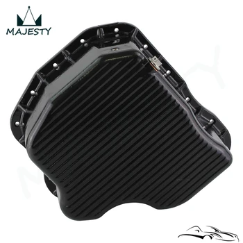 Fit for 2001-2010 6.6L LB7 LLY LBZ LMM Duramax Black/Silver High Capacity Cast Aluminum Oil Pan
Fit for 2001-2010 6.6L LB7 LLY LBZ LMM Duramax Black/Silver High Capacity Cast Aluminum Oil Pan
