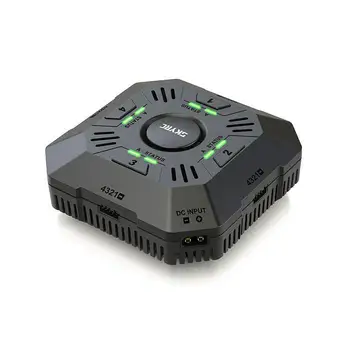 SKYRC E4Q 4×50W 4x5A DC 2-4S LED Smart Battery Balance Charger with XT60 Input 
SKYRC E4Q 4×50W 4x5A DC 2-4S LED Smart Battery Balance Charger with XT60 Input