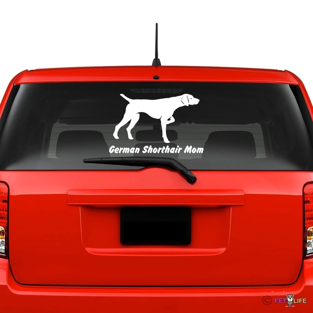 German Shorthaired Pointer Mom Windshield Sticker Vinyl Auto Window gsp dk computer decals
German Shorthaired Pointer Mom Windshield Sticker Vinyl Auto Window gsp dk computer decals