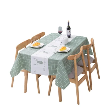 Household Simple Style Tablecloth, Creative Wine Bottle Ice Cream Elk Printing Waterproof Oilproof Rectangular Tea Table Mat
Household Simple Style Tablecloth, Creative Wine Bottle Ice Cream Elk Printing Waterproof Oilproof Rectangular Tea Table Mat