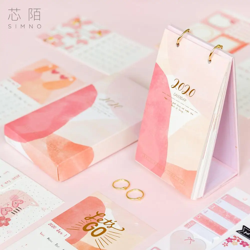 2020 Calendar Creative Notebook Kawaii Stickers Coil Calendar DIY Sticker Bullet Journal Lovely Stationery School Office Supply
2020 Calendar Creative Notebook Kawaii Stickers Coil Calendar DIY Sticker Bullet Journal Lovely Stationery School Office Supply