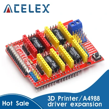 New cnc shield v3 engraving machine / 3D Printer / A4988 driver expansion board for Arduino
New cnc shield v3 engraving machine / 3D Printer / A4988 driver expansion board for Arduino