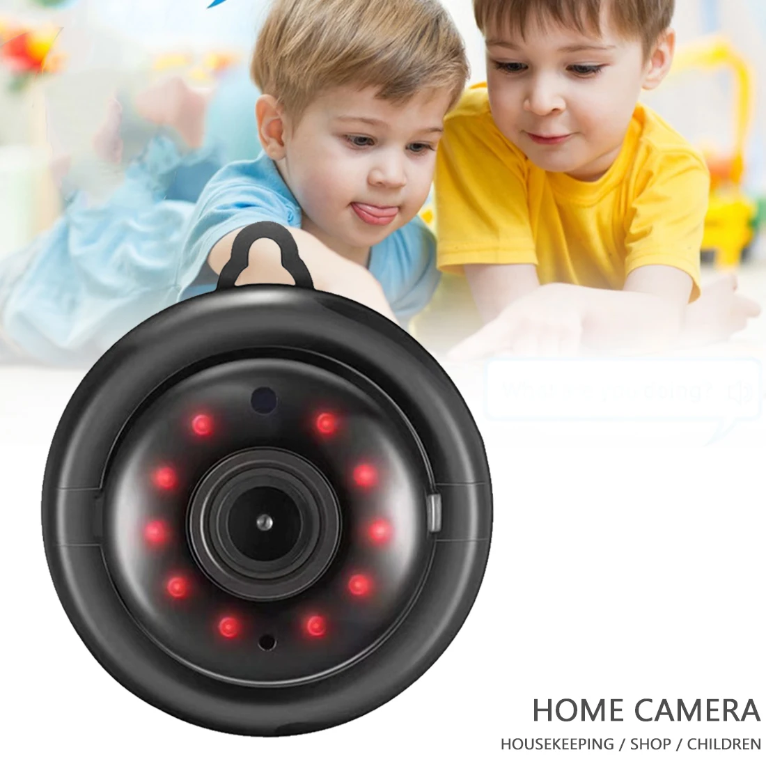 720P Wireless Mini WiFi Camera Home Security V380 CCTV Infrared Night Vision CMOS Home Security Detection 2-Way Audio
720P Wireless Mini WiFi Camera Home Security V380 CCTV Infrared Night Vision CMOS Home Security Detection 2-Way Audio