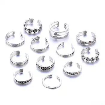 Fashion Foot Ring Open Toe Multi Element 12 Piece For Women Adjustable Ring Set Gifts In The Summer Beach
Fashion Foot Ring Open Toe Multi Element 12 Piece For Women Adjustable Ring Set Gifts In The Summer Beach