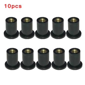 Universal 10PCS Motorcycle Windshield Rubber Nut M5 Vibration Damper Panel Mounting 5mm Brand New And High Quality
Universal 10PCS Motorcycle Windshield Rubber Nut M5 Vibration Damper Panel Mounting 5mm Brand New And High Quality