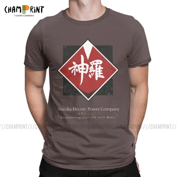 Novelty Shin-Ra Company T-Shirts for Men 100% Cotton T Shirt Final Fantasy VII Video Game Short Sleeve Tees Plus Size Clothes
Novelty Shin-Ra Company T-Shirts for Men 100% Cotton T Shirt Final Fantasy VII Video Game Short Sleeve Tees Plus Size Clothes
