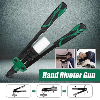 13 Inch Hand Threaded Rivet Nuts Gun Hand Riveter Household Industrial Manual Rivet Tool for 2.4/3.2/4.0/4.8/6.4mm Riveter Head
13 Inch Hand Threaded Rivet Nuts Gun Hand Riveter Household Industrial Manual Rivet Tool for 2.4/3.2/4.0/4.8/6.4mm Riveter Head