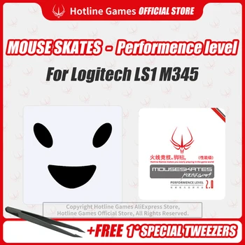 Hotline Games 2.0 Performance Level Mouse Skates Mouse Feet Pad Replacement Feet for Logitech LS1 Mouse 0.28mm/0.6mm Thickness
Hotline Games 2.0 Performance Level Mouse Skates Mouse Feet Pad Replacement Feet for Logitech LS1 Mouse 0.28mm/0.6mm Thickness