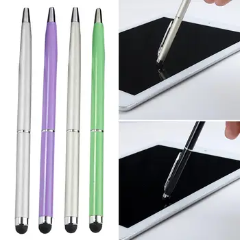 Universal Metal Smart Phone Tablet Dual-Nib Touch Screen Stylus with Writing Pen
Universal Metal Smart Phone Tablet Dual-Nib Touch Screen Stylus with Writing Pen