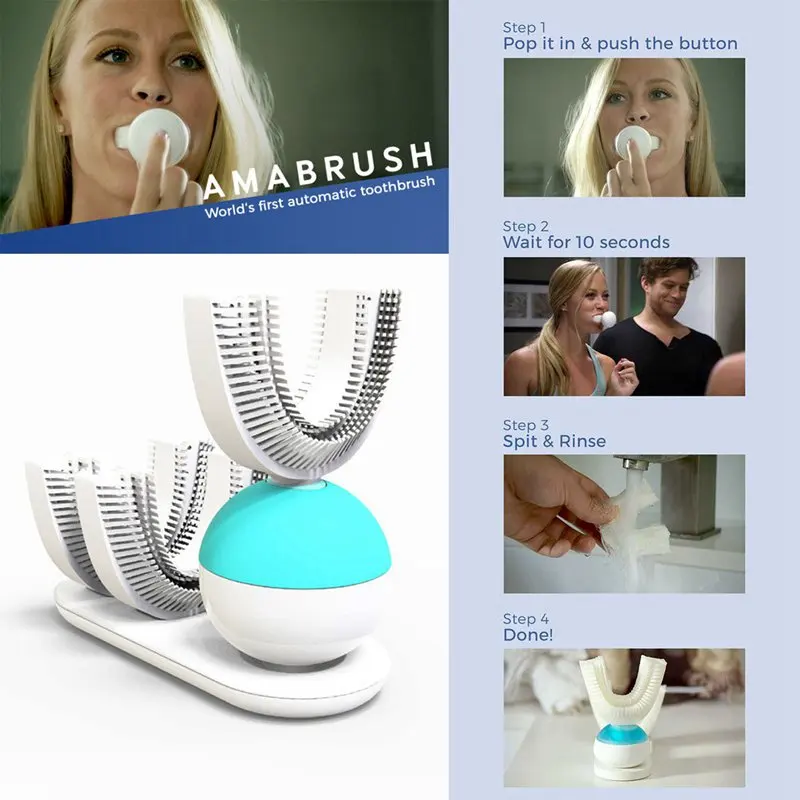 360 degree automatic intelligent packaged lazy toothbrush electric rapid cleaning sonic whitening rechargeable toothbrush
360 degree automatic intelligent packaged lazy toothbrush electric rapid cleaning sonic whitening rechargeable toothbrush