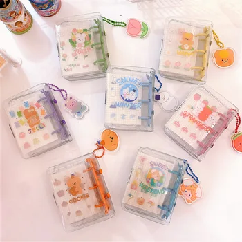 Cartoon Animal Series Notebook and Journals Korean Spiral Ring Planner Organizer Notebook Transparent DIY Weekly Notepad Cute
Cartoon Animal Series Notebook and Journals Korean Spiral Ring Planner Organizer Notebook Transparent DIY Weekly Notepad Cute