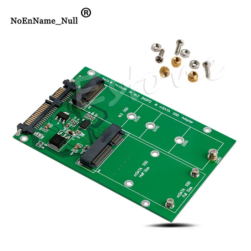 Adapter Converter mSATA M.2 (B-Key NGFF) 2 in 1 Sized Multiple SSD to SATA 3 III Adapter Converter dropshipping
Adapter Converter mSATA M.2 (B-Key NGFF) 2 in 1 Sized Multiple SSD to SATA 3 III Adapter Converter dropshipping