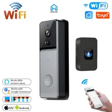 1080P Tuya Smart WiFi Doorbell 2MP Camera Outdoor Wireless Video Intercom Night Vision Smart Life Home Security Door Bell Chime 
1080P Tuya Smart WiFi Doorbell 2MP Camera Outdoor Wireless Video Intercom Night Vision Smart Life Home Security Door Bell Chime