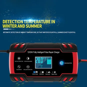 New Car Battery Charger Pulse Repair Starter Automatic Intelligent Smart Repairing Battery Charger With Lcd Display Winter 
New Car Battery Charger Pulse Repair Starter Automatic Intelligent Smart Repairing Battery Charger With Lcd Display Winter