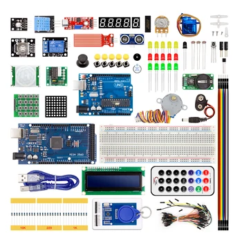 Starter Kit For Arduino UNO R3 / Mega2560 Board With Lcd1602 Server Motor Relay Module / Jumper Wire
Starter Kit For Arduino UNO R3 / Mega2560 Board With Lcd1602 Server Motor Relay Module / Jumper Wire