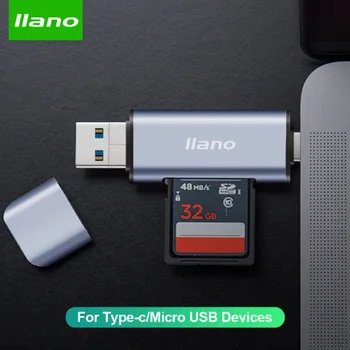 LLANO USB 3.0 Multi Smart Memory Card Reader SD/TF/Micro SD OTG Type c/Micro USB Adapter for Mac/Android/PC/Phone/Laptop/Camera
LLANO USB 3.0 Multi Smart Memory Card Reader SD/TF/Micro SD OTG Type c/Micro USB Adapter for Mac/Android/PC/Phone/Laptop/Camera