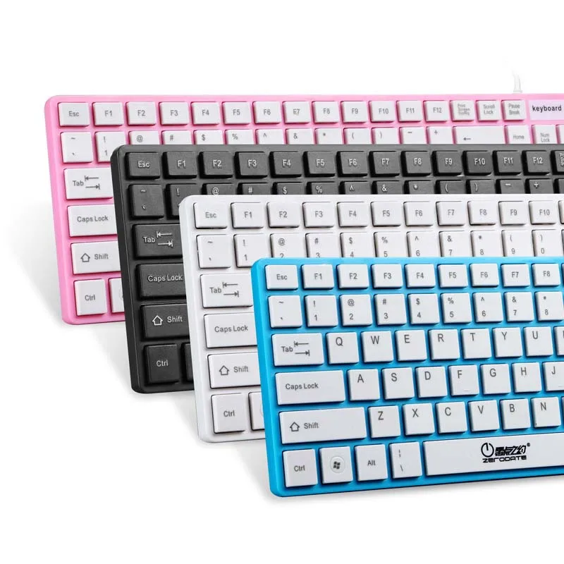 

Approximately Zero 610 Wired Keyboard Laptop Computer USB External Keyboard Gaming Keyboard Internet Cafes Office Wholesale