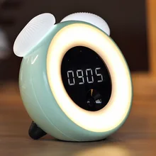 LED Digital Alarm Clock Smart Silent Radio Electronic Small Backlit Intelligent Sensor Children Cute Charging Night Sleep Light
LED Digital Alarm Clock Smart Silent Radio Electronic Small Backlit Intelligent Sensor Children Cute Charging Night Sleep Light